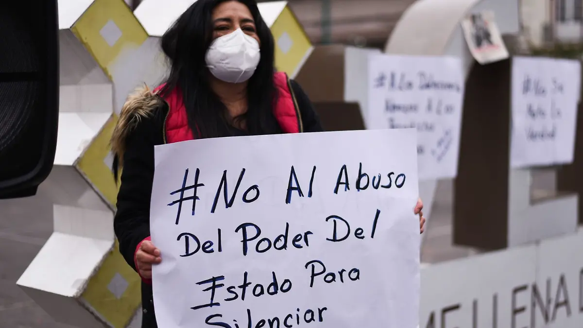 Protesta periodistas 