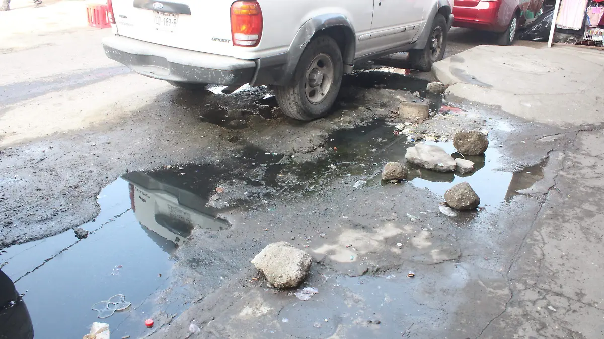 Fuga de aguas negras