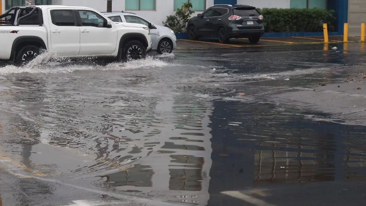 Encharcamientos por lluvia