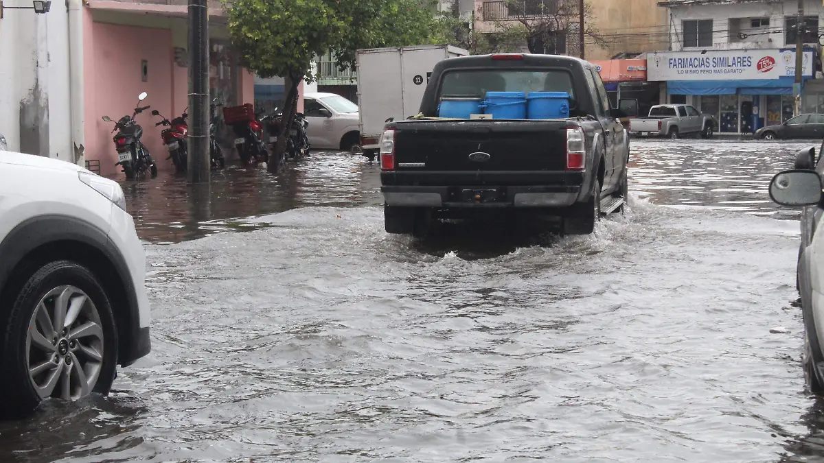 Encharcamientos por lluvia