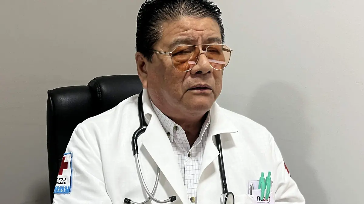 Víctor Vela Rangel Coordinador de programas sociales de la Cruz Roja-delegación Veracruz