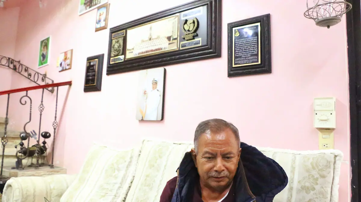 Tío del marino Alfonso Juárez Arroyo