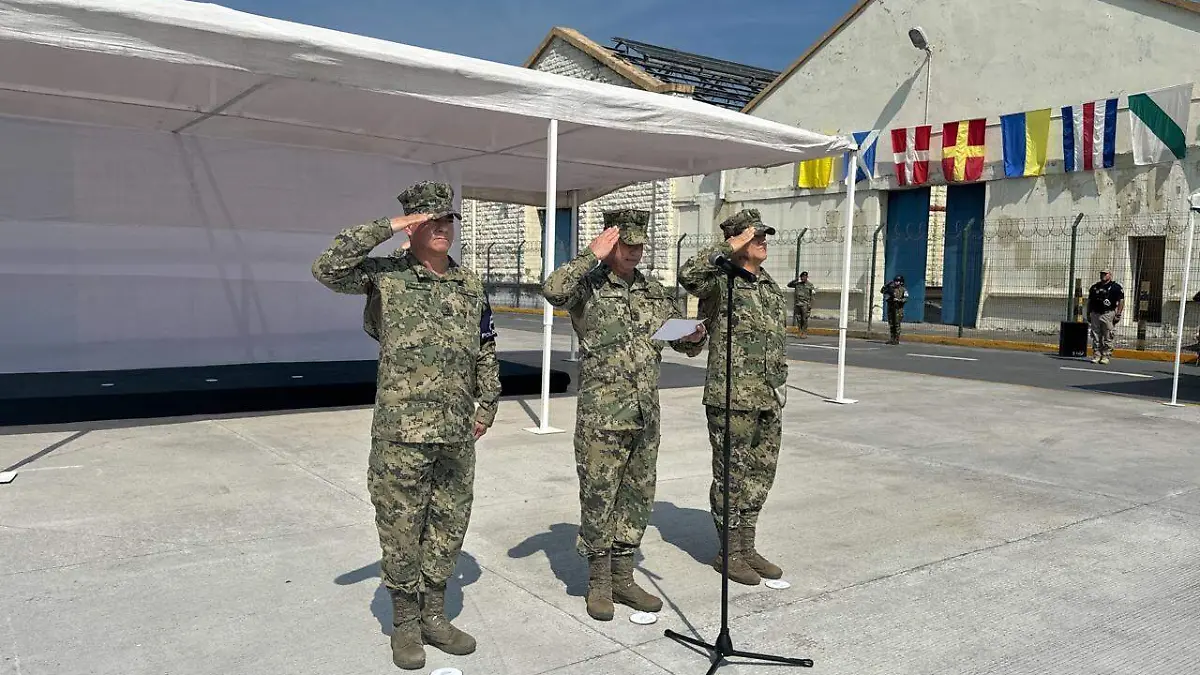 Se realizó en presencia de autoridades civiles, navales y militares de los diferentes órdenes de Gobierno