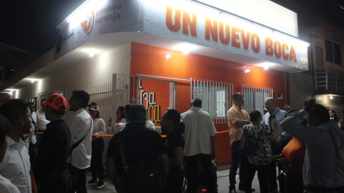 Casa de enlace del diputado Sergio Gil Rullán en Boca del Río 