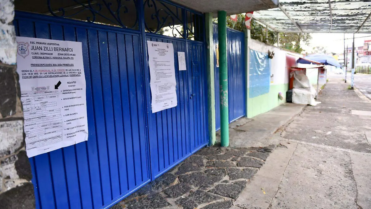 Preinscripciones en escuelas de Xalapa