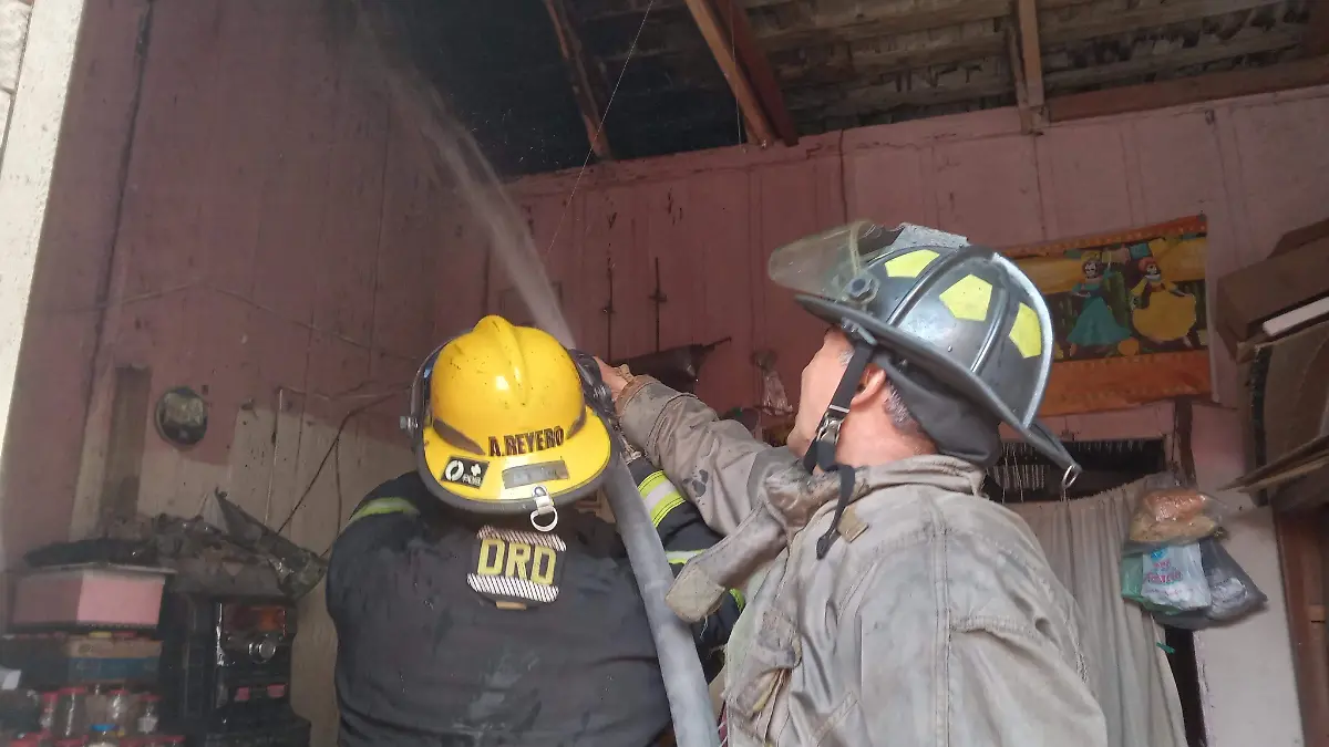 Incendio en la huaca