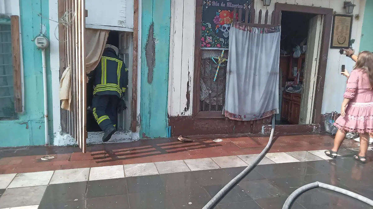 Incendio en la Huaca 