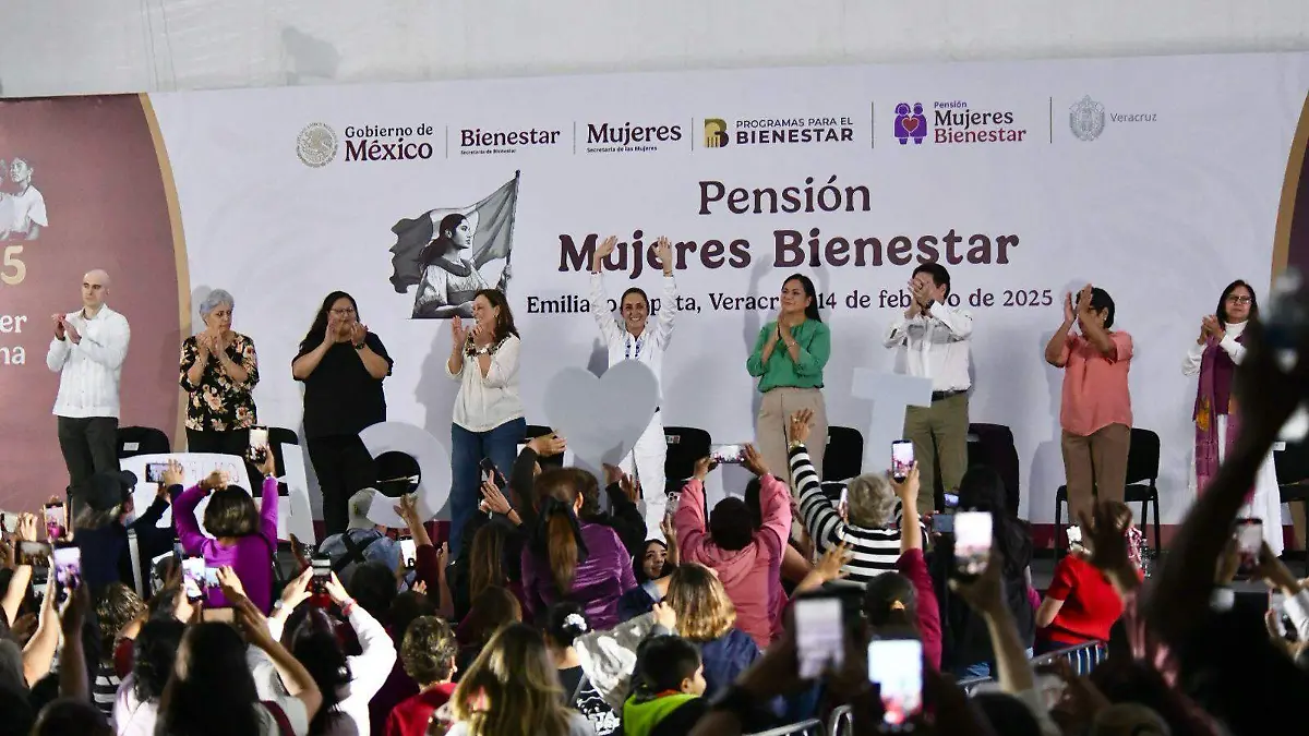 Visita de Claudia Sheinbaum en Veracruz