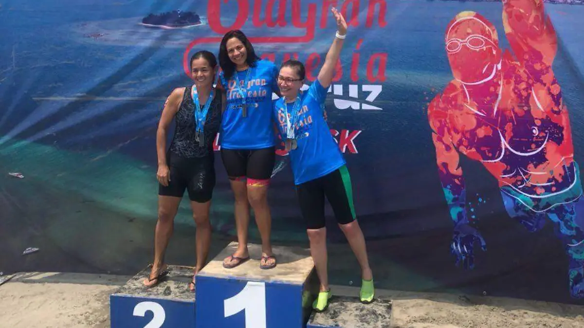 Nadadora de aguas abiertas