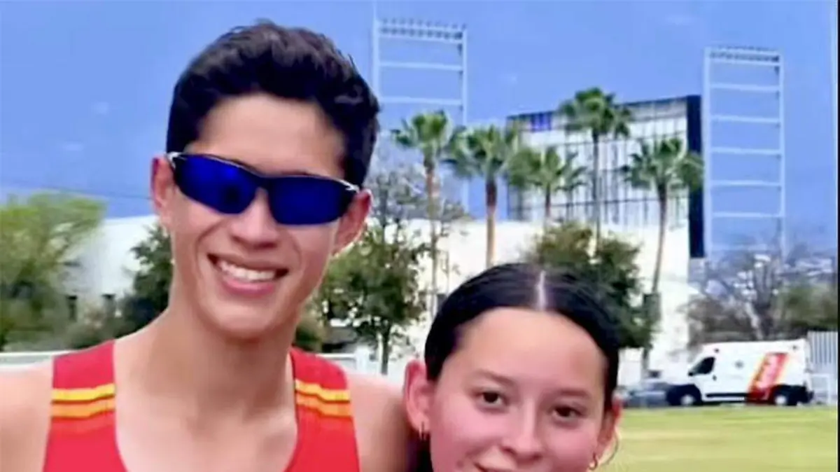 Isabella y Fredy Viveros participaron en la 57ª. Copa Atlética “Luciano Ramírez”