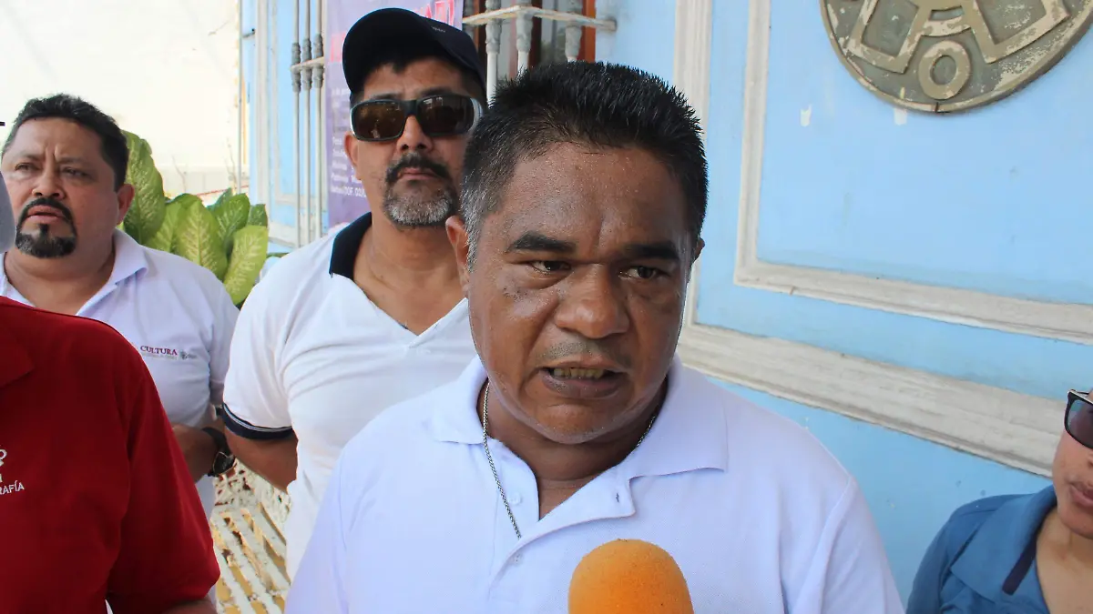 Manifestación de trabajadores del INAH 