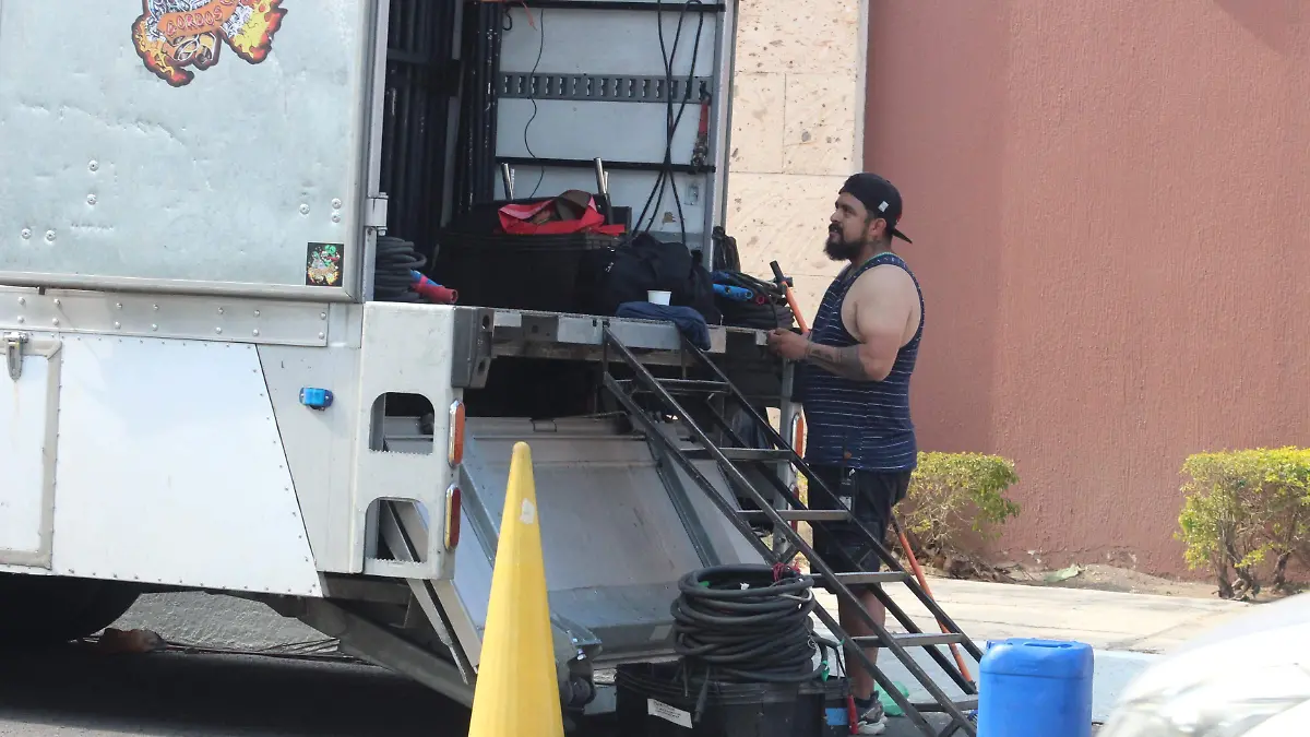 Grabaciones de película en Veracruz-Boca del Río