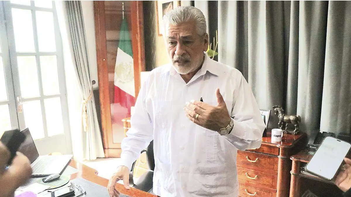 El alcalde de Xalapa, Alberto Islas Reyes