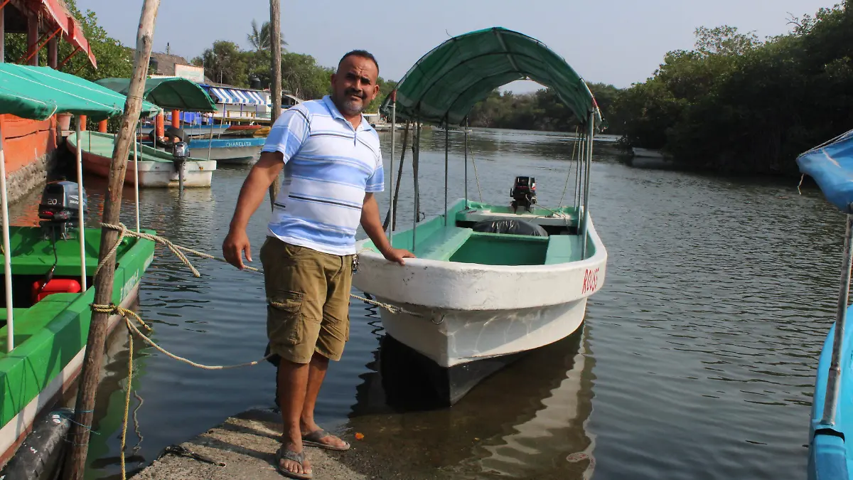 Recorrido por la laguna de Mandinga en lancha