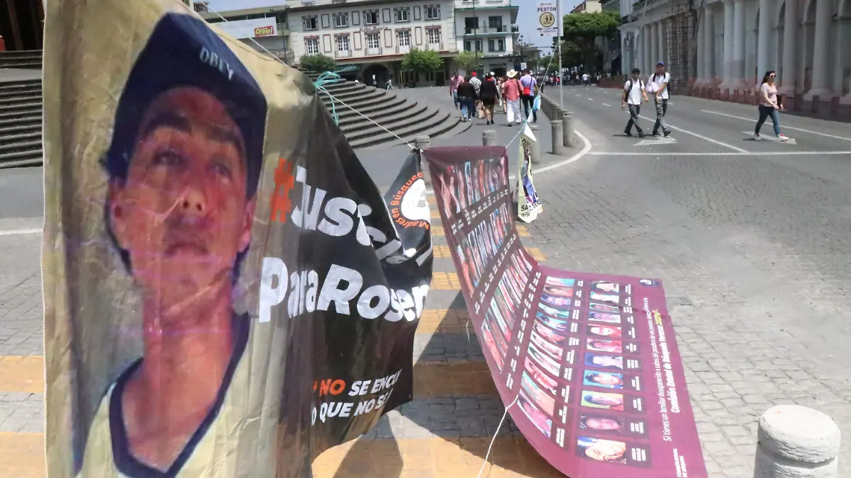 Bloqueo de Colectivos de búsqueda en Xalapa 