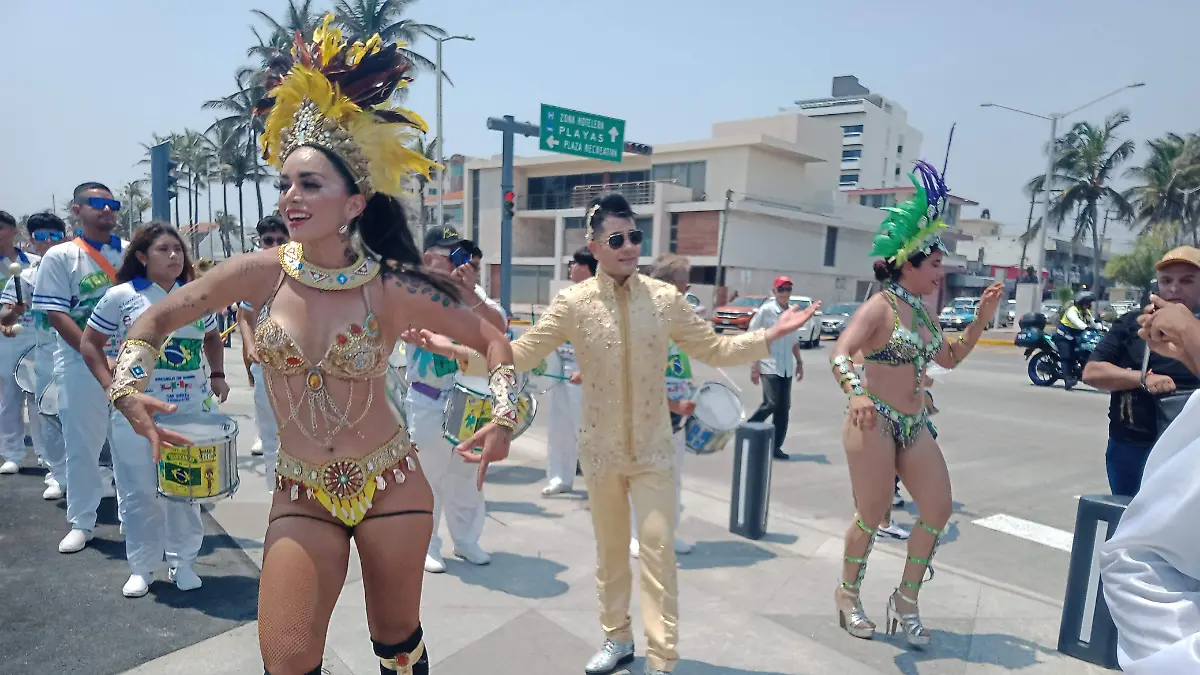 Rumbata para anunciar a la reina del carnaval 2025