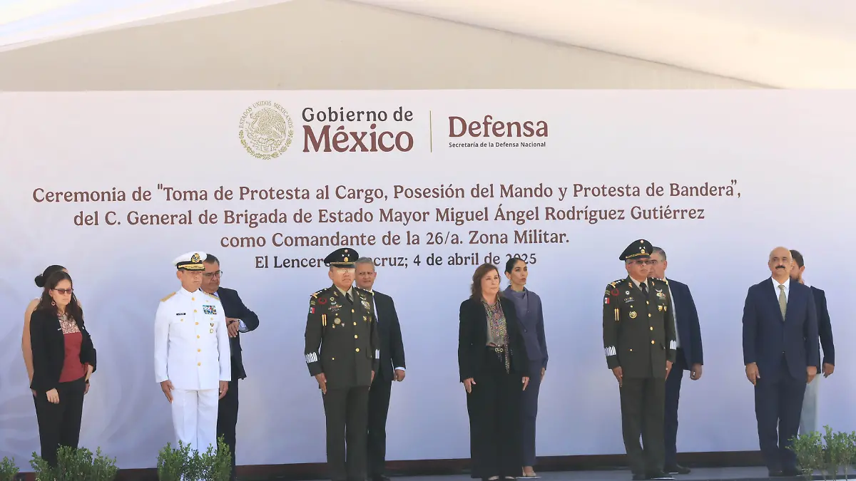 Miguel Ángel Rodríguez Gutiérrez comandante de la 26 Zona Militar de El Lencero