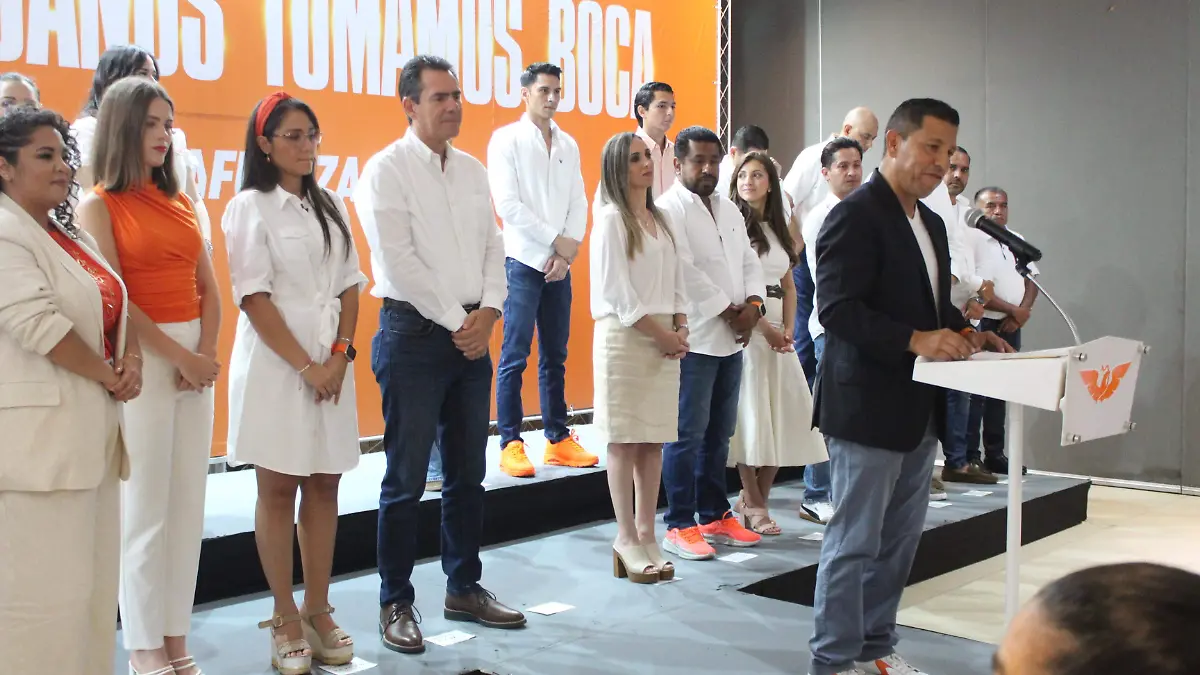 Planilla de Movimiento Ciudadano para la alcaldia de Boca del Río 