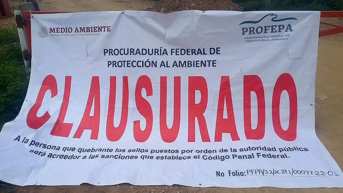 Profepa clausura tiradero1