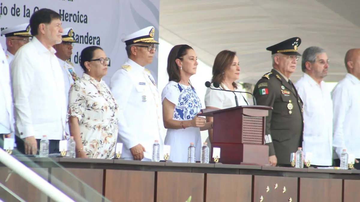 Encabeza Claudia Sheinbaum 111 aniversario de la Gesta Heroica de la Defensa del Puerto de Veracruz