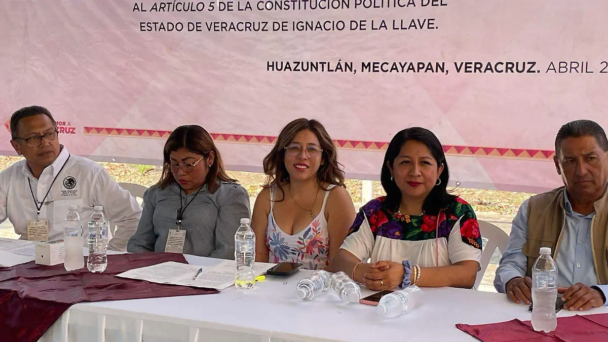 Congreso realiza consulta para reforma constitucional en zonas indígenas de Veracruz