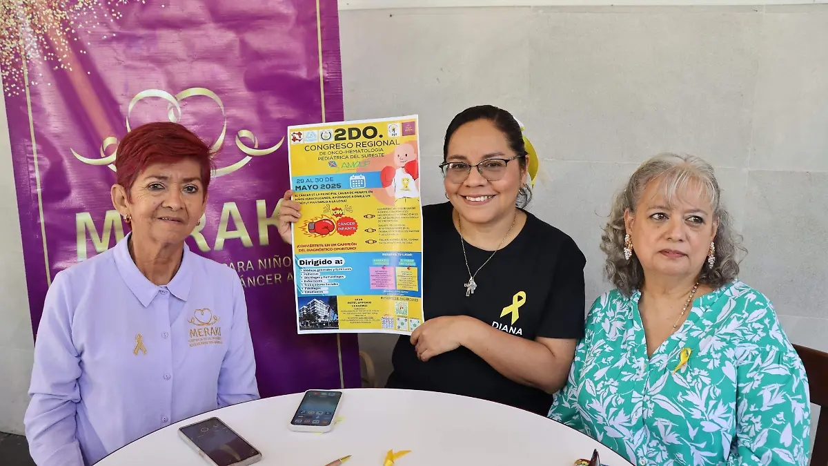 Diana Magnolia Reyes Morales, vocal sur de la Agrupación Mexicana de Oncohematología Pediátrica