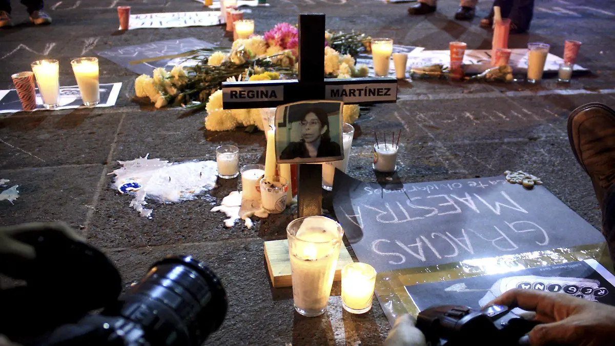 Periodista Regina Martínez 