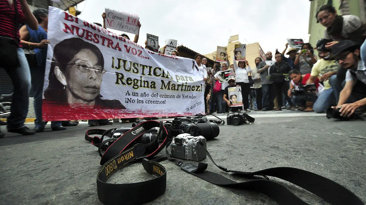 Periodista Regina Martínez