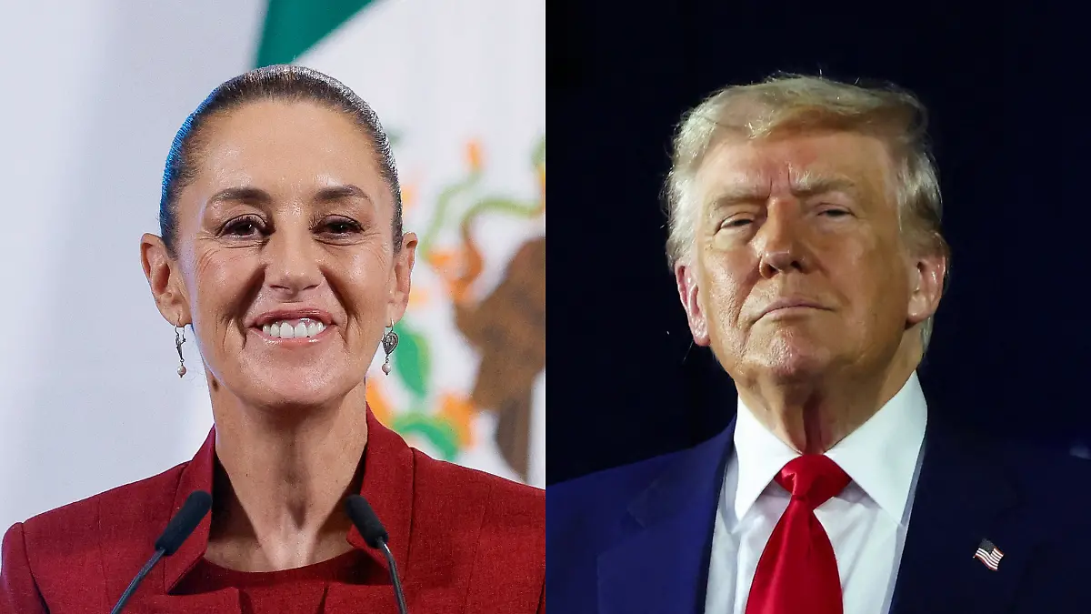 Donald Trump - Claudia sheinbaum