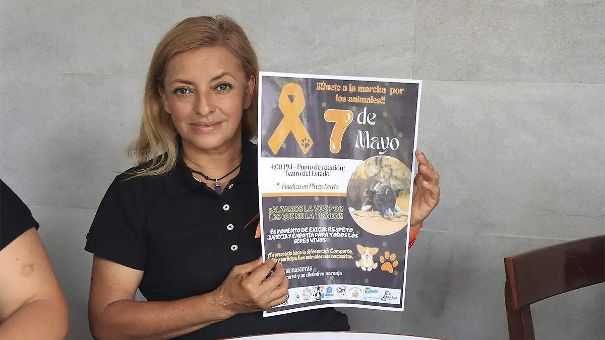 Azul Fernández, representante del Albergue Ada Azul