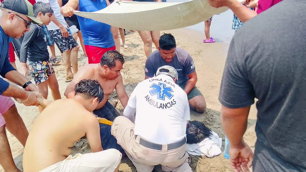 Luego de que fue estabilizado lo trasladaron de inmediato a un hospital