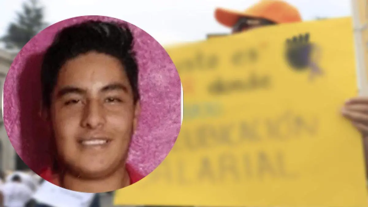 Bloqueo por joven desaparecido en Las Vigas
