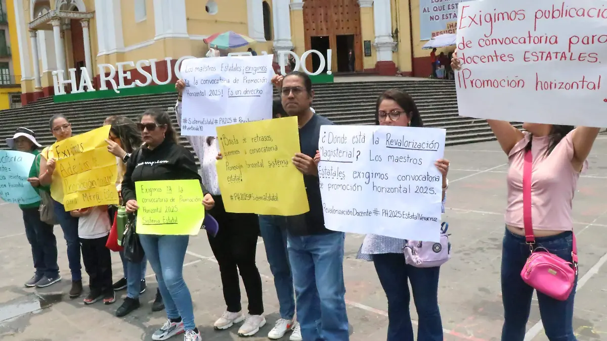 Manifestación de Maestros 