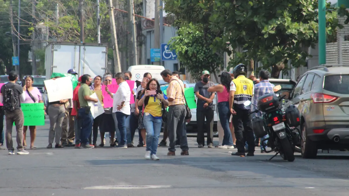 Manifestación en CFE