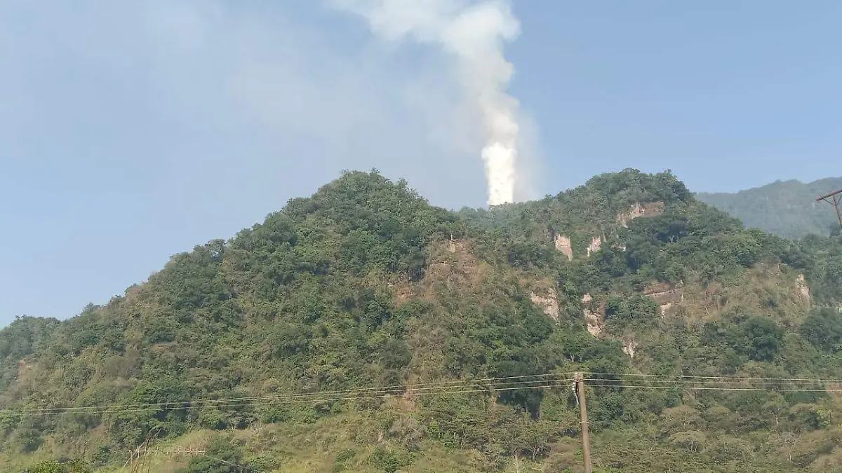 Incendio en el Cerro de la W