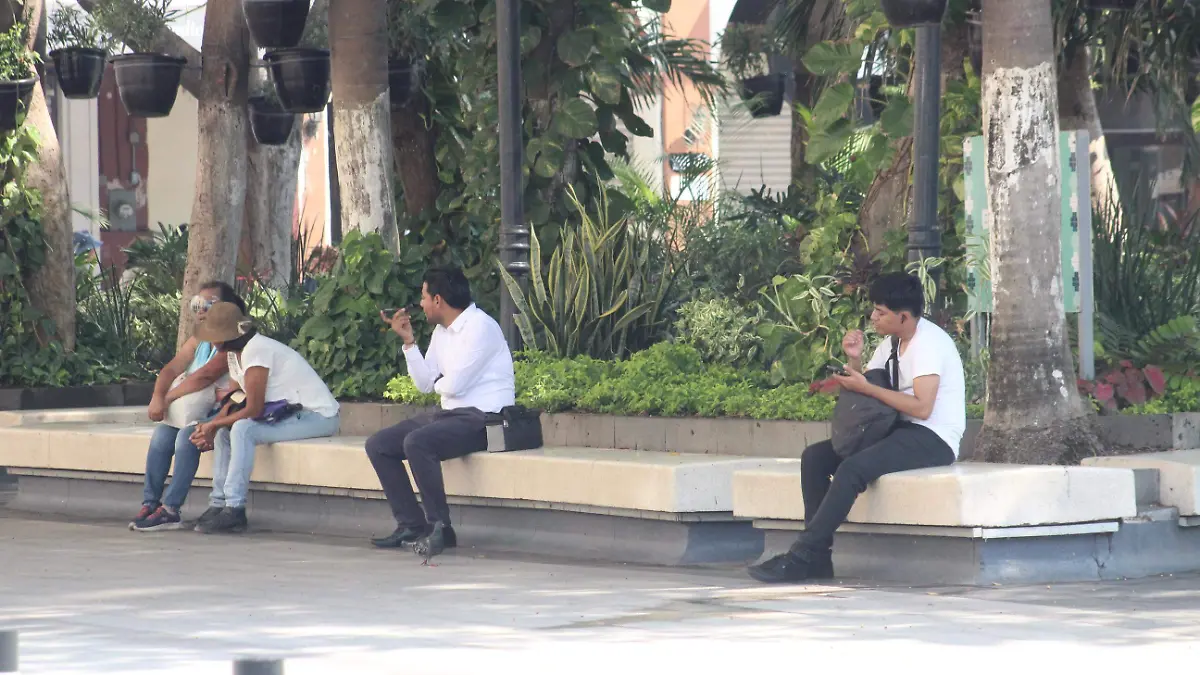 Calor en el puerto de Veracruz