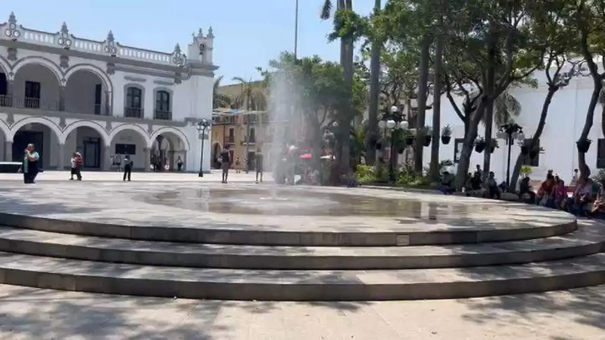 FUENTE DEL ZÓCALO DE VERACRUZ