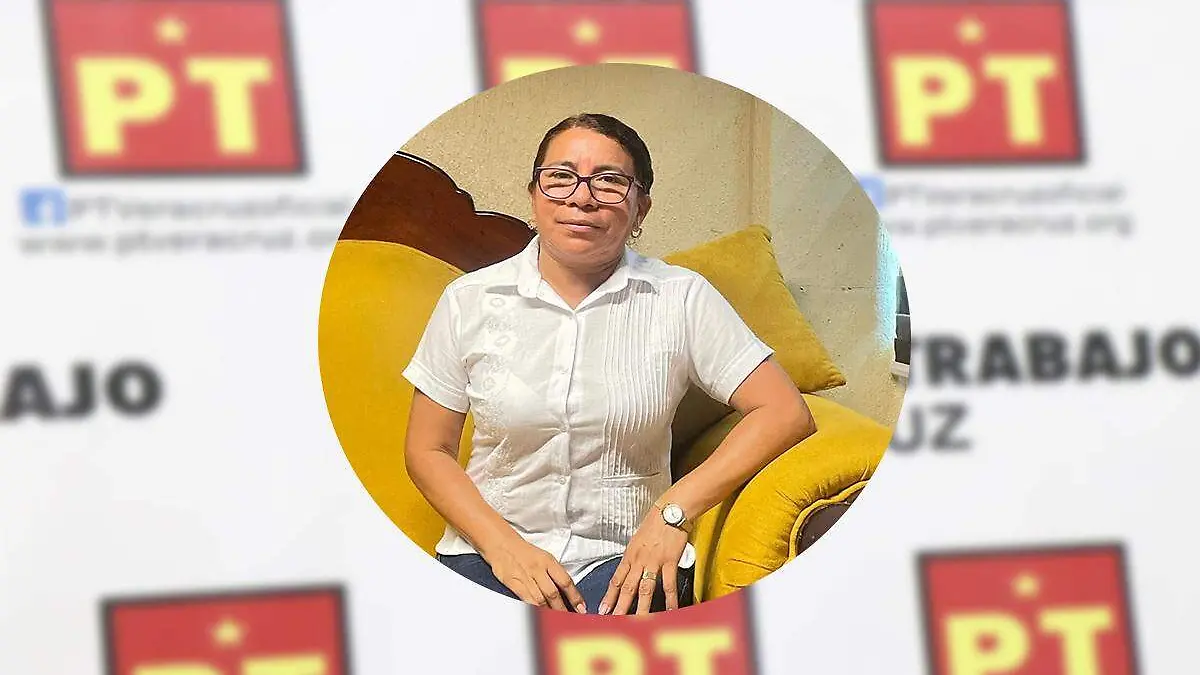 Candidata del Partido del Trabajo a la alcaldía de Las Choapas