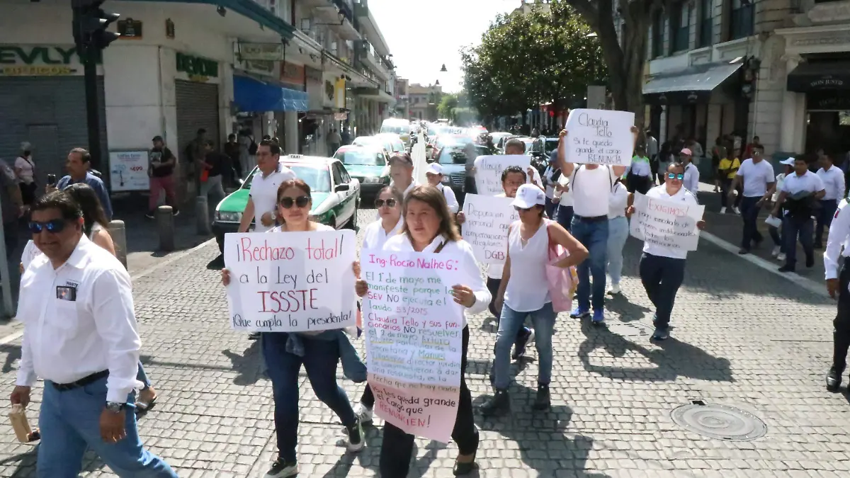 Manifestación de Maestros