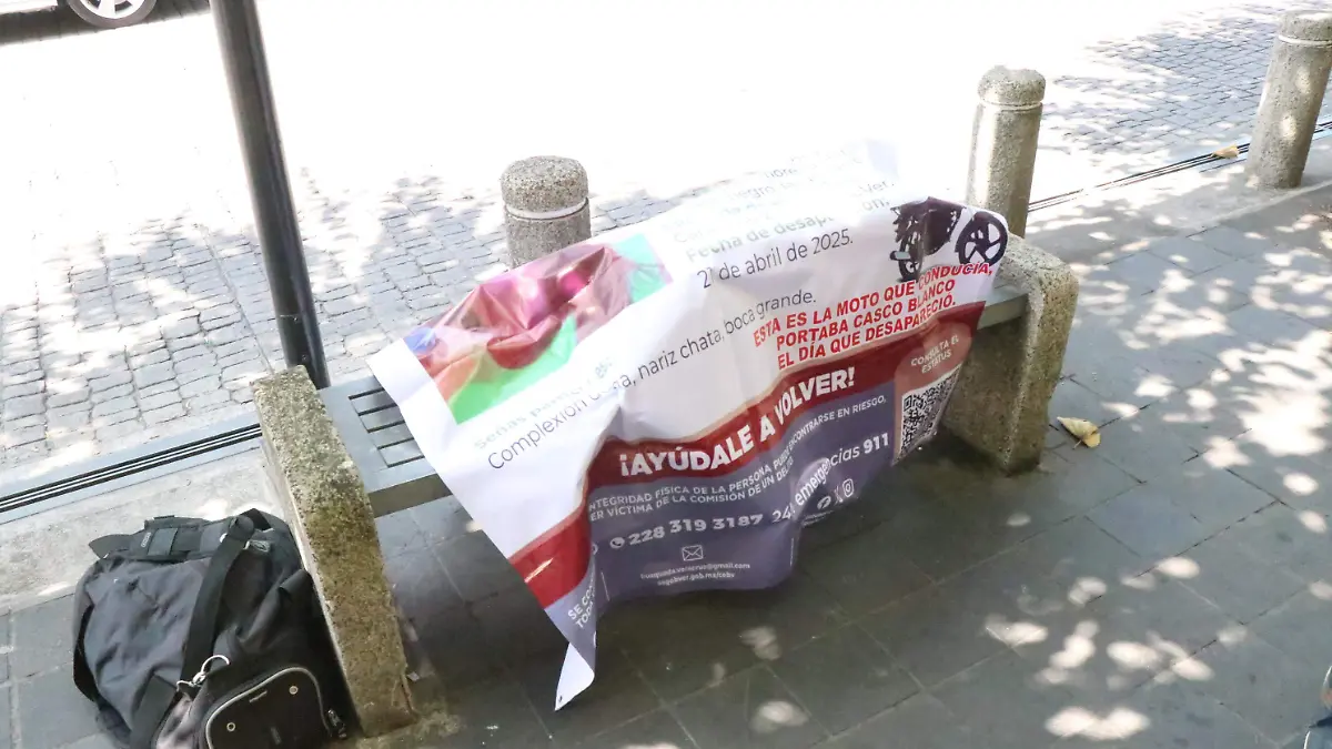 madre de desaparecido en Camerino Z. Mendoza viajó a Xalapa para pedir apoyo de autoridades