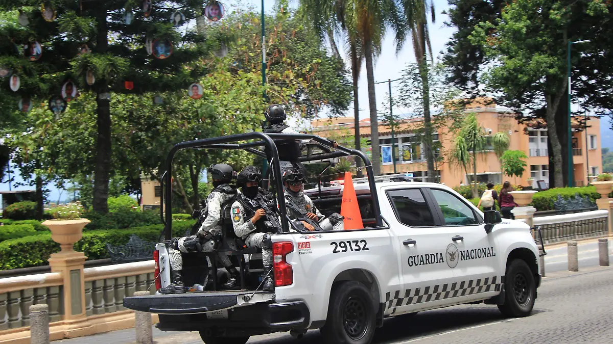 Guardia Nacional en Xalapa 