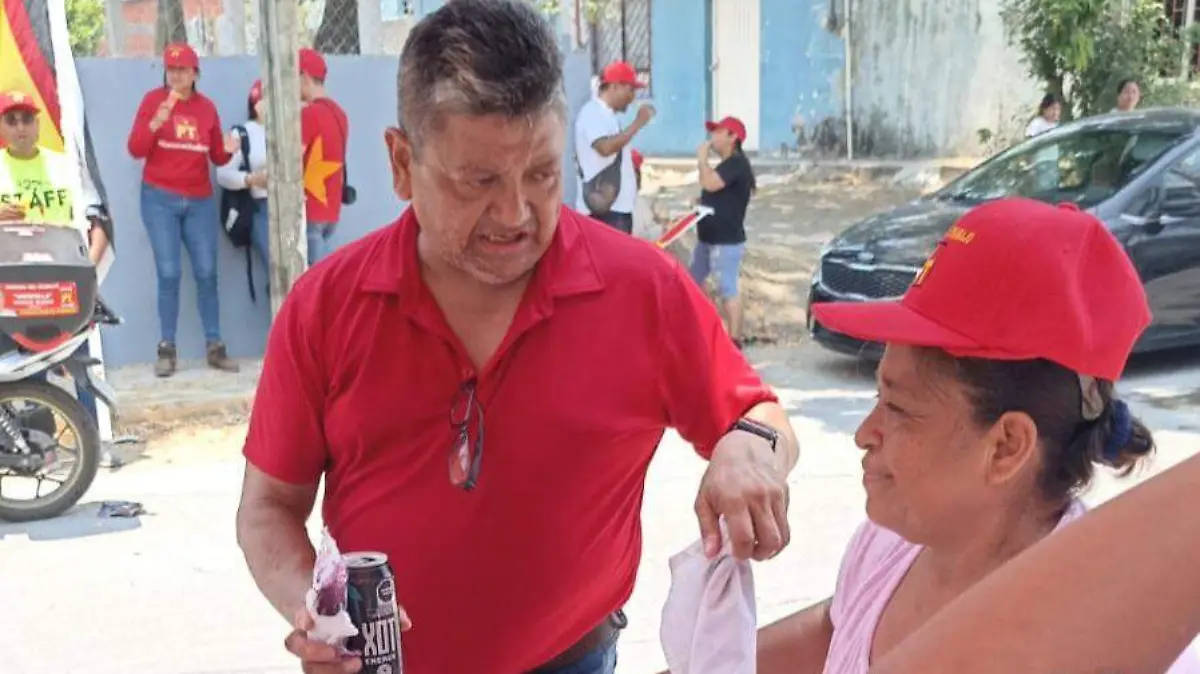 Mario Wong candidato del PT a la alcaldia de Veracruz