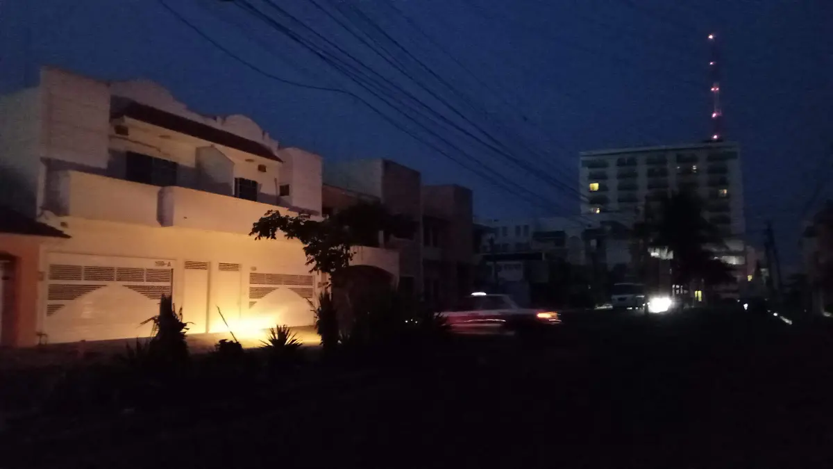 Apagones en Boca del Río