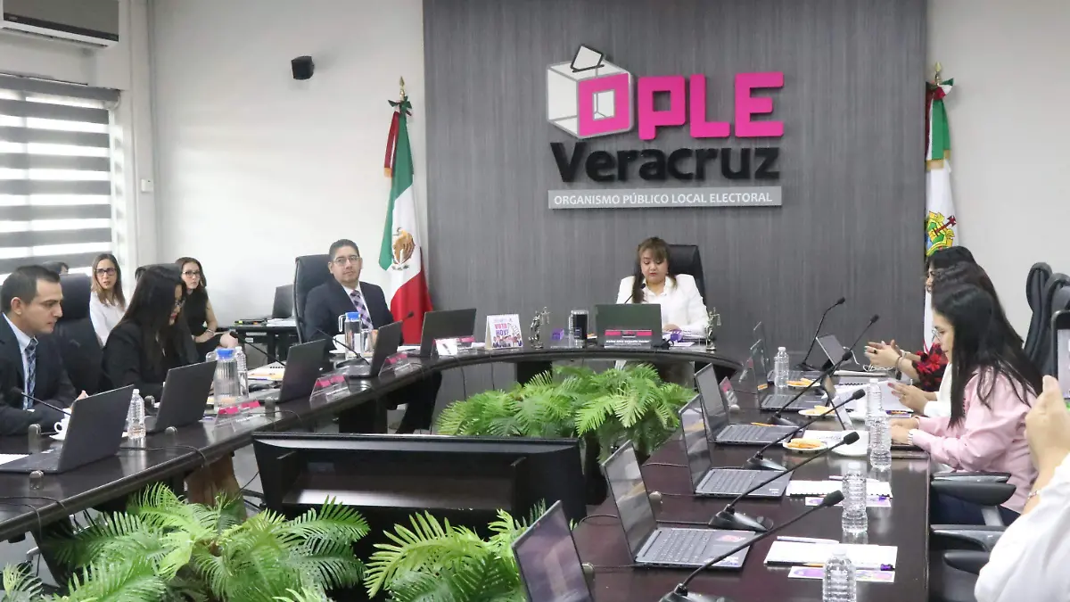 Sesión inicial para el proceso del poder judicial de Veracruz