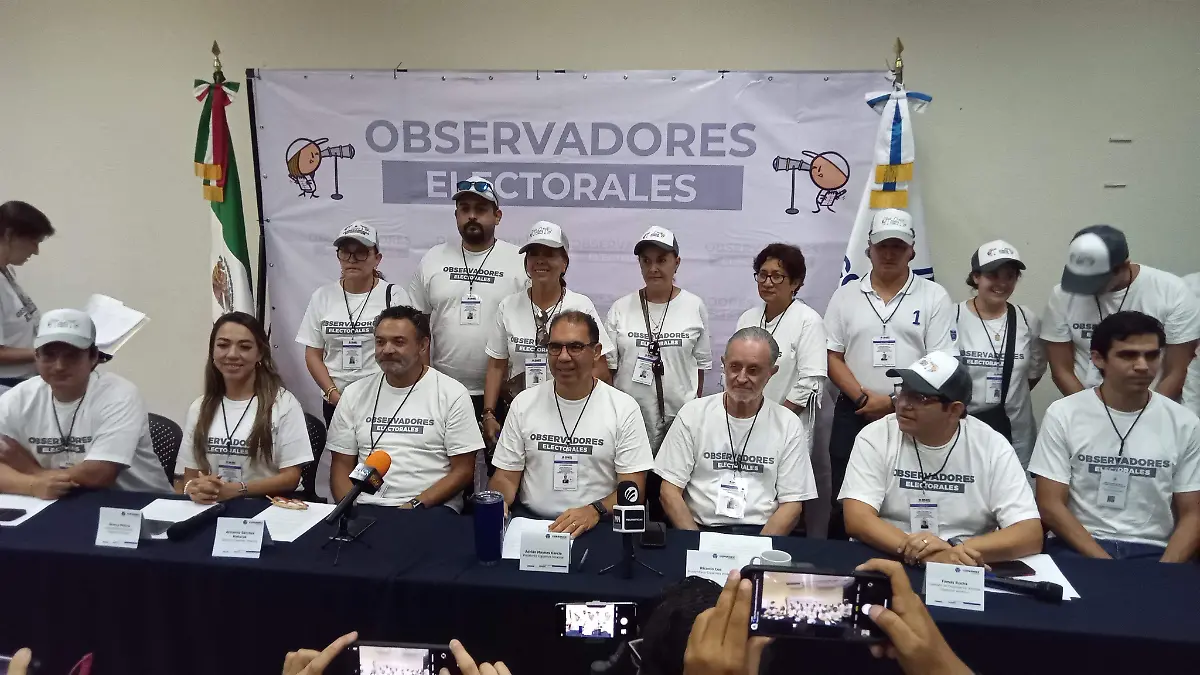 Observadores electorales de la Coparmex 