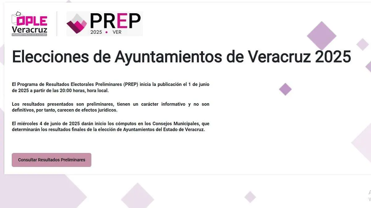 PREP Veracruz 2025