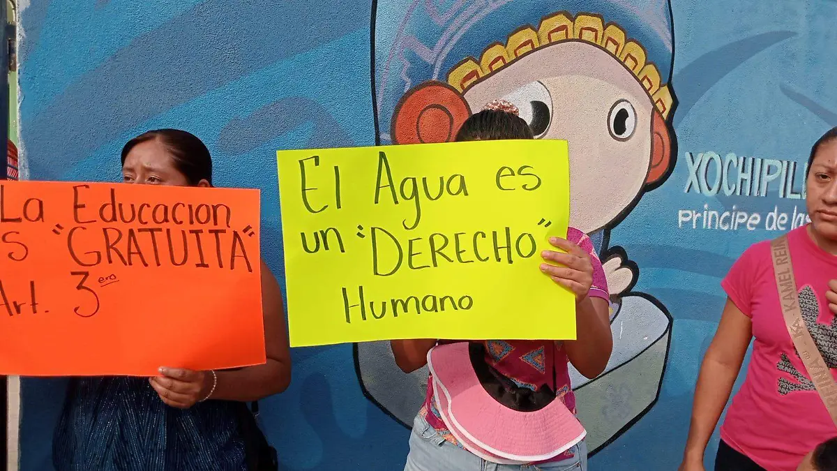 Manifestación en kinder Tonatiuh