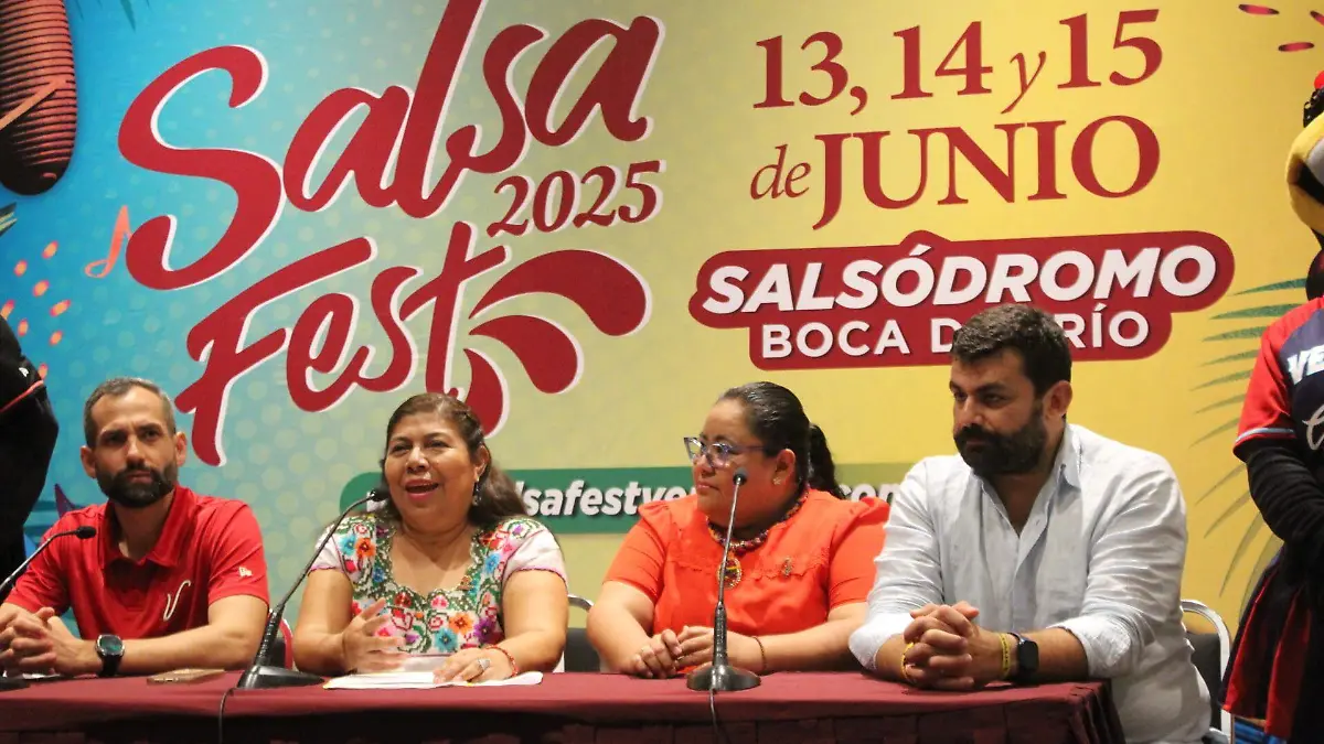 Rueda de prensa del salsafest 2025