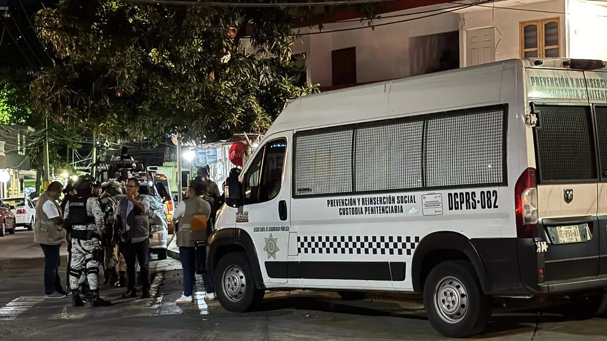 Operativo en el penal de Poza Rica