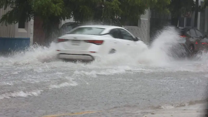 Lluvia en zona conurbada
